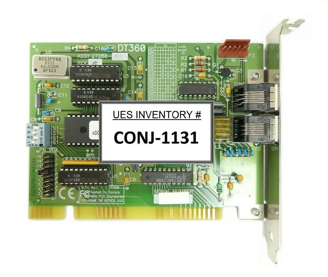 Used DTI Design Technology 27280-001 Communication PCB Card DT360 Lam Research Spare