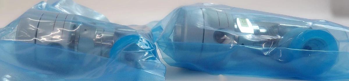 Fujikin 316L Diaphragm Valve Type N.C. Reseller Lot of 2 New Surplus