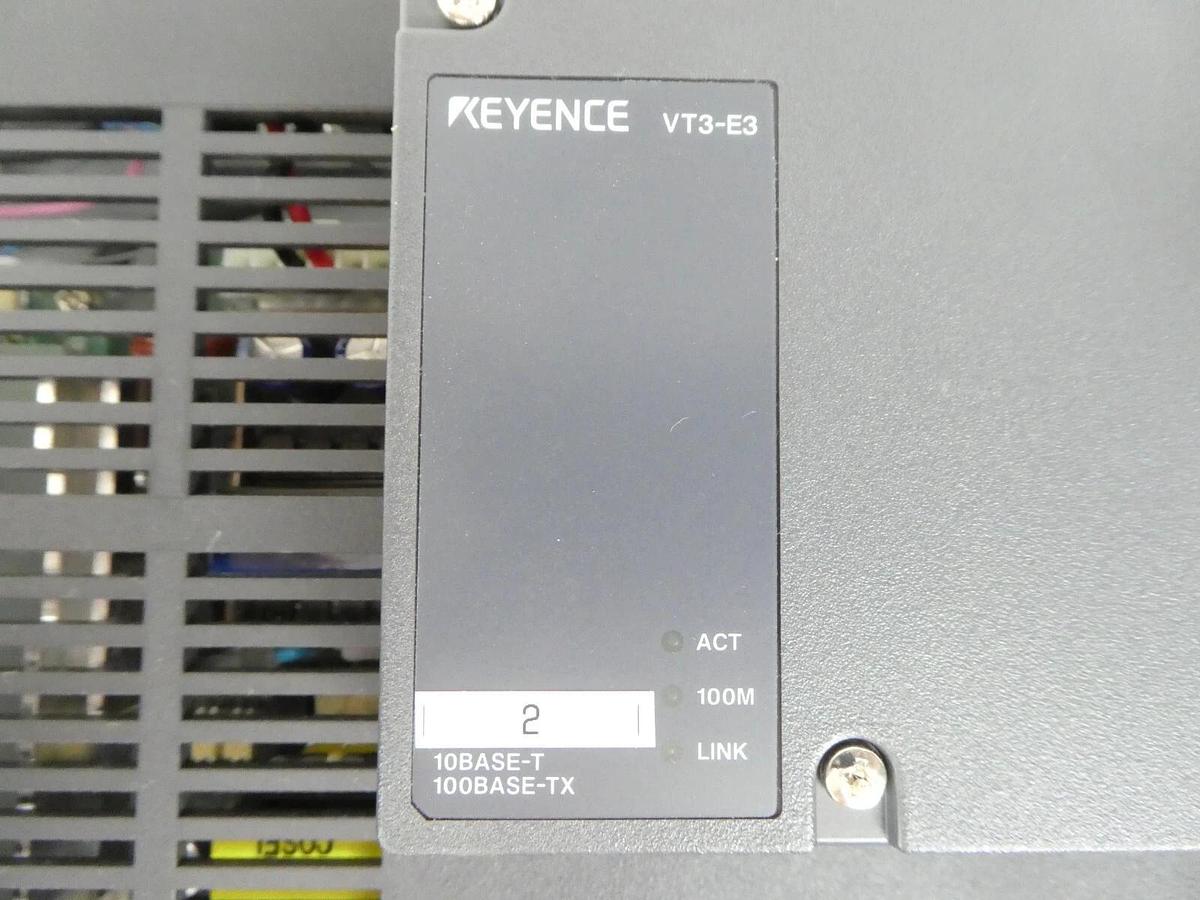 Used Keyence VT3-X15 Touch Panel Display VT3-E3 VT3-VD4 TEL Tokyo Electron Working