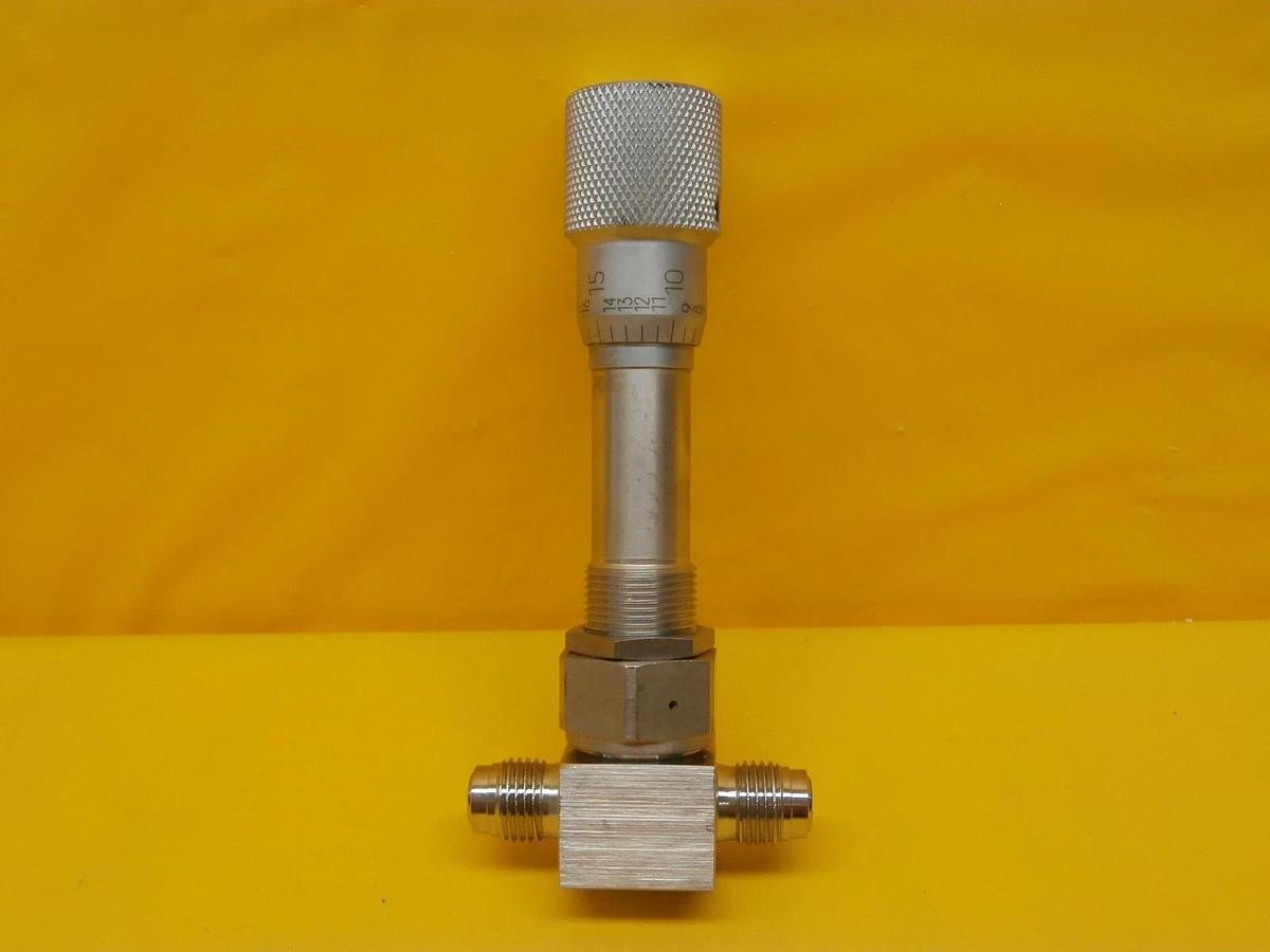 Used Swagelok SS-4BMG-VCR Metering Bellows Sealed Valve NUPRO Used Working