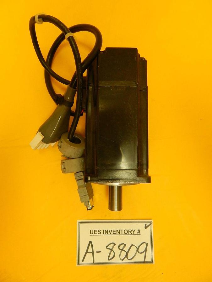Used Yaskawa SGMAH-04A1A-AD21 AC Servo Motor Used Working