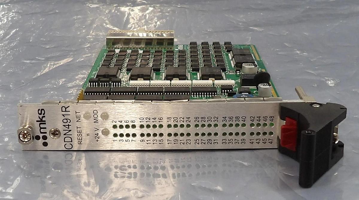Used MKS Instruments AS01491-AB PCB Card CDN491R AMAT Reseller Lot of 10 Working
