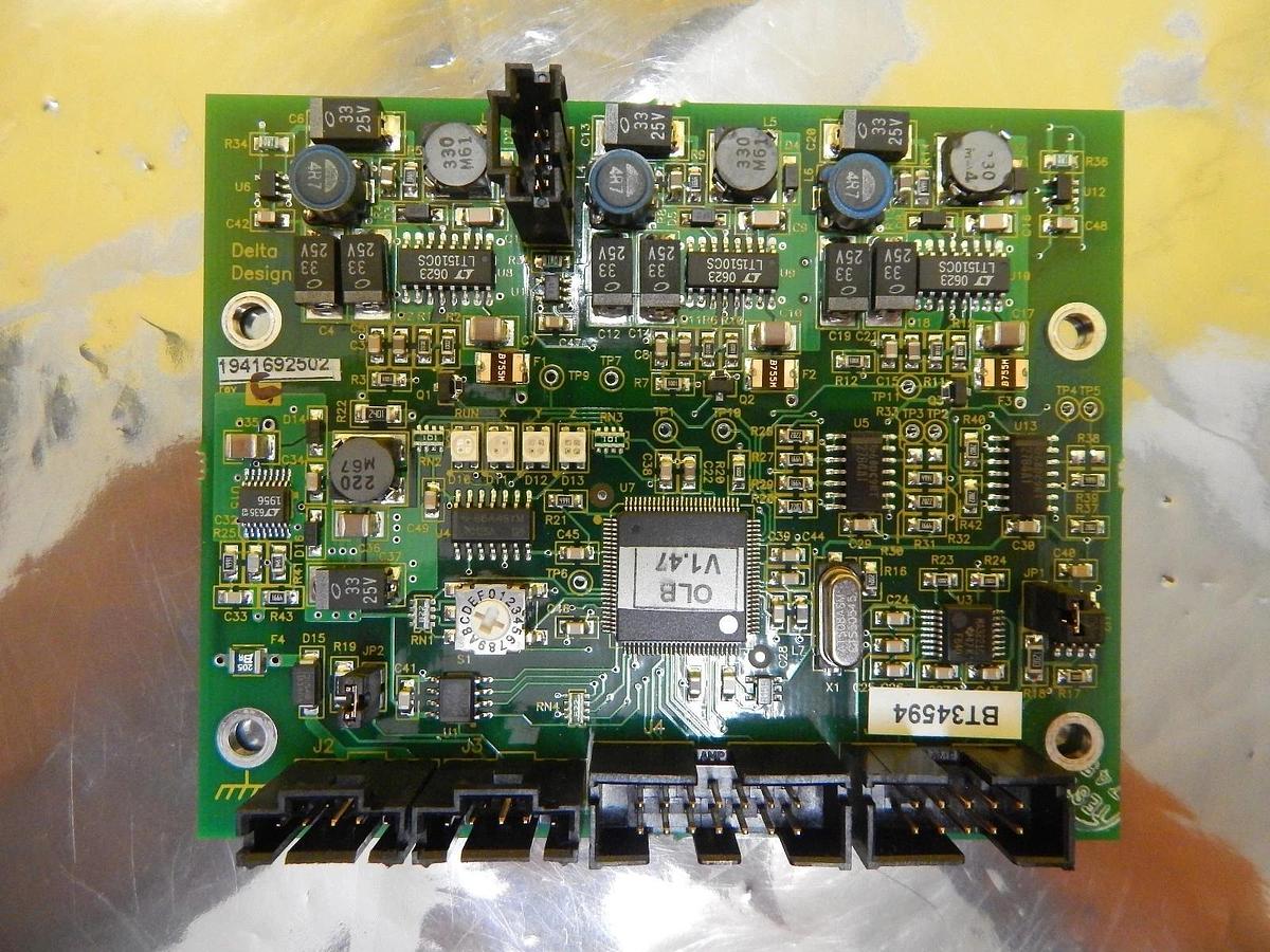Used Delta Design 1941692502 Pick and Place Interface Board PCB Rev. C OLB V1.47 Used