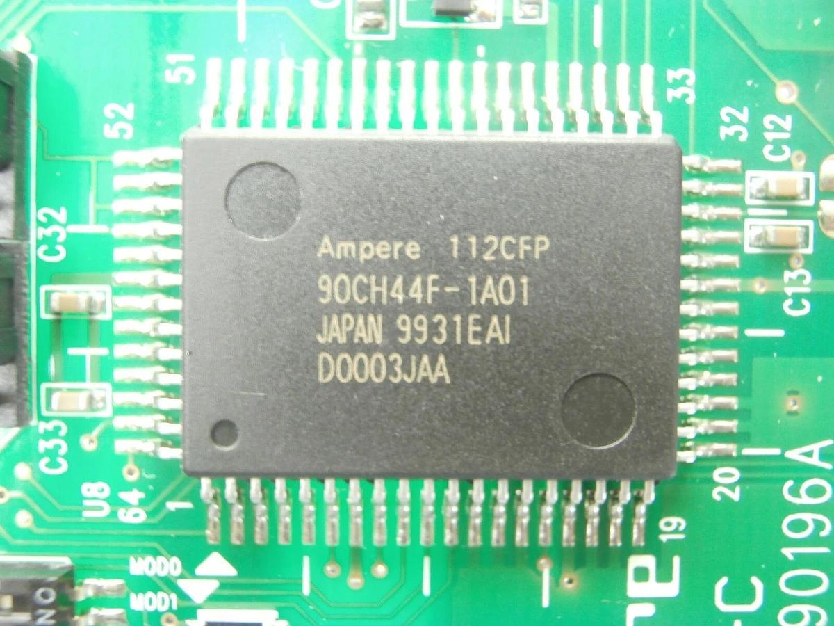Used Ampere M-8014TE-C90196A Communication PCB CAT6 Hiranuma Sangyo AS-200 Working