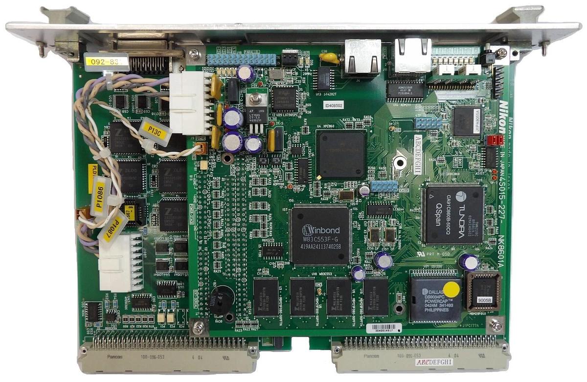 Used Nikon Precision 4S019-138 Processor Interface Card PCB IOP-I/F2 NSR Working