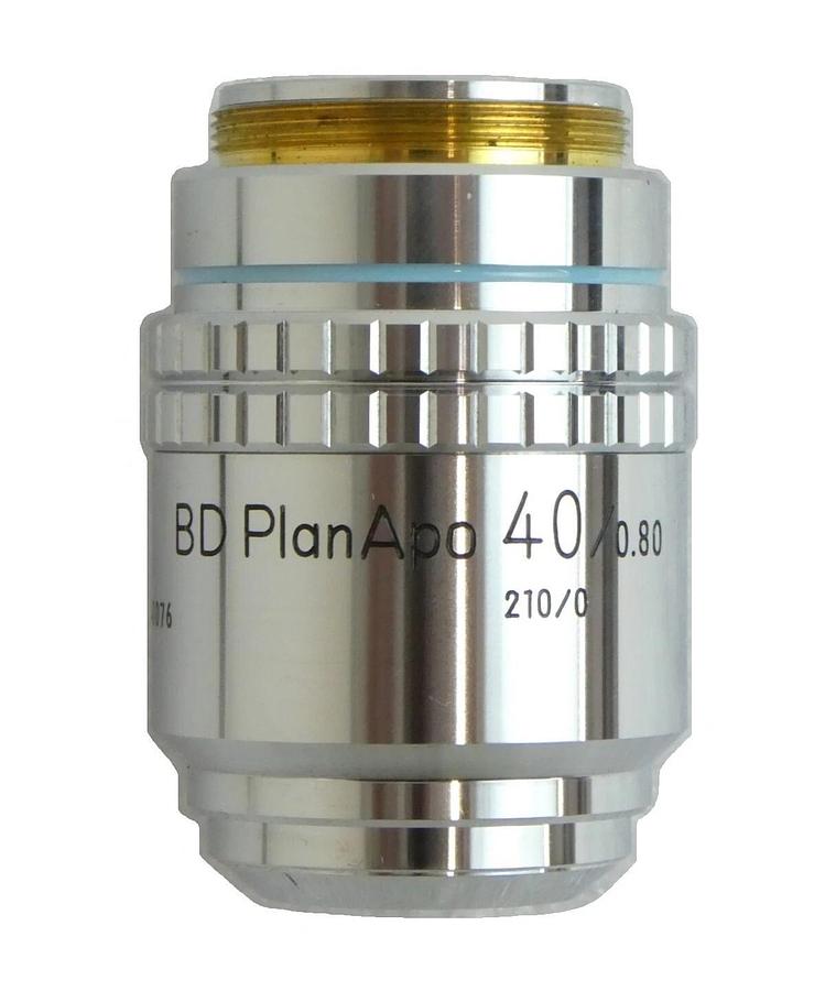 Used Nikon Precision BD Plan Apo 40/.080 210/0 Microscope Objective Working Surplus