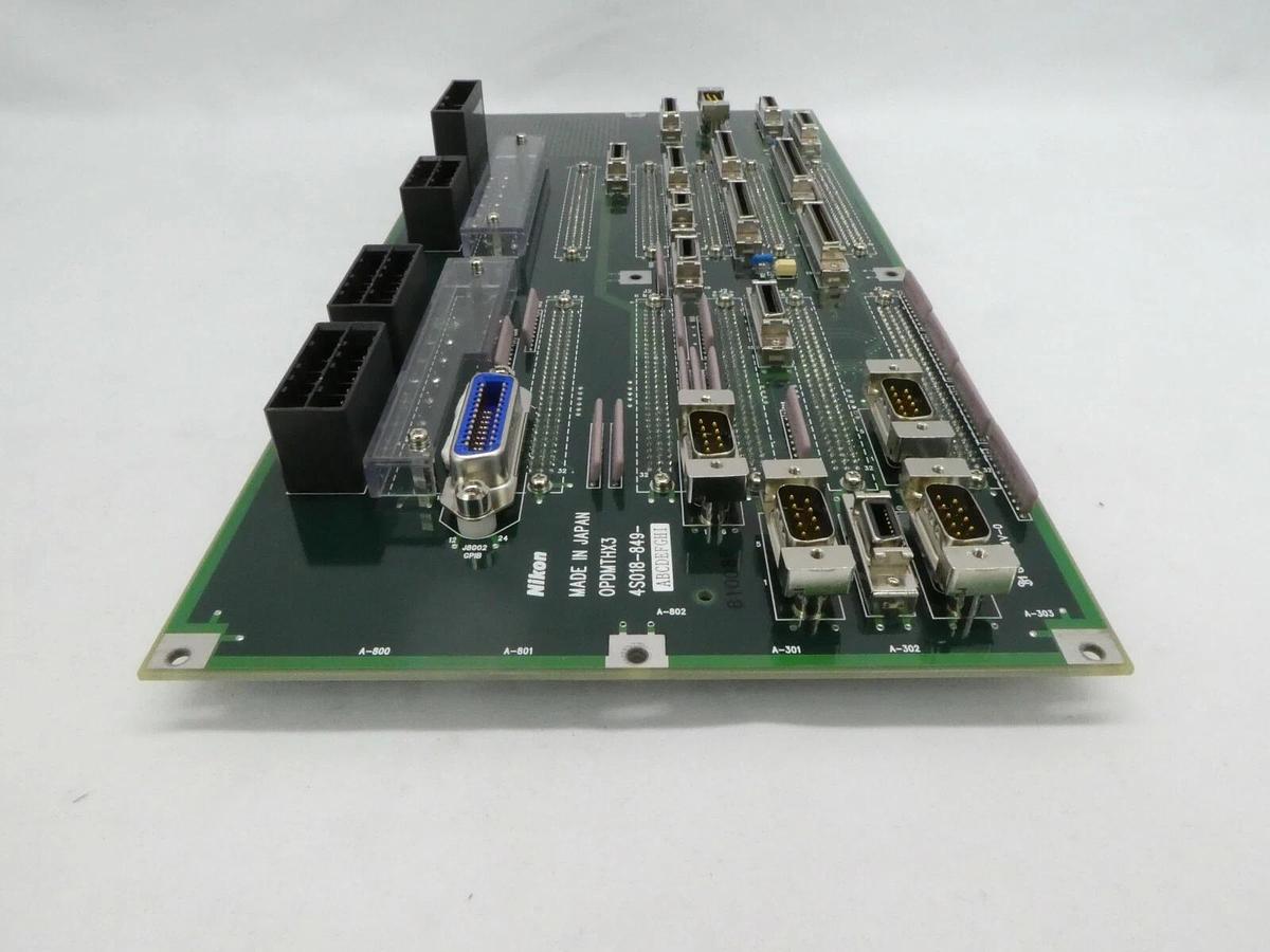 Used Nikon 4S018-849 Backplane Interface Board PCB OPDMTHX3 NSR-S204B Working Spare