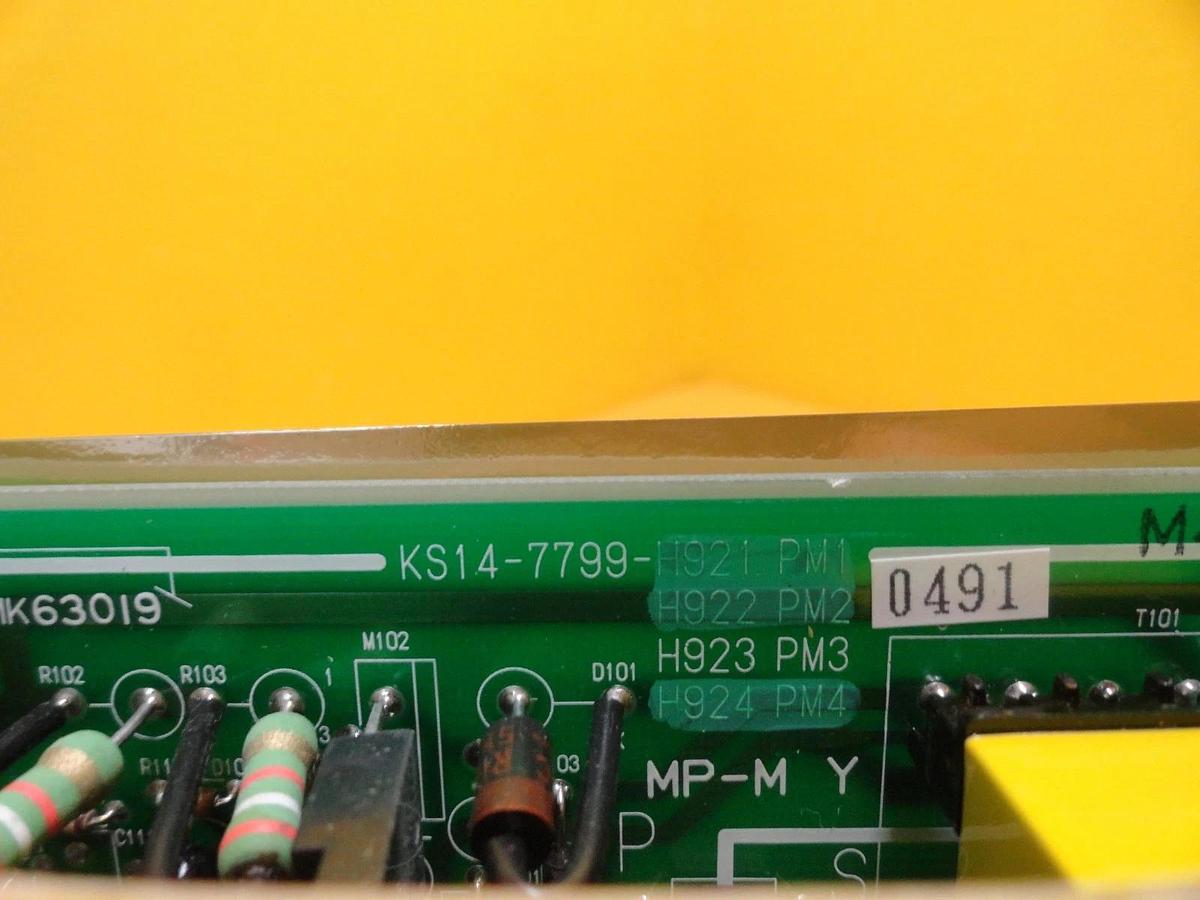 Used Fujitsu Denso KS14-7799-H923 PM3 Power Supply PCB MP-M Y KS350-3913-H634 Used