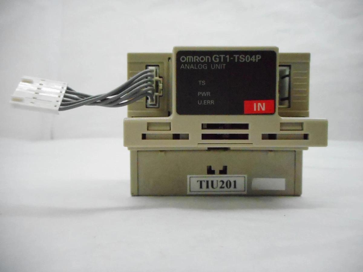 Used Omron GT1-TS04P Analog Unit PLC Module Reseller Lot of 4 Used Working