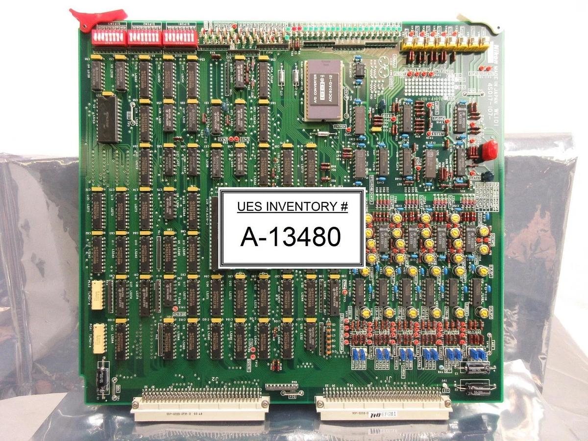 Used Nikon 4S017-107 Analog/Digital Converter PCB Card WL101 NSR System Used Working