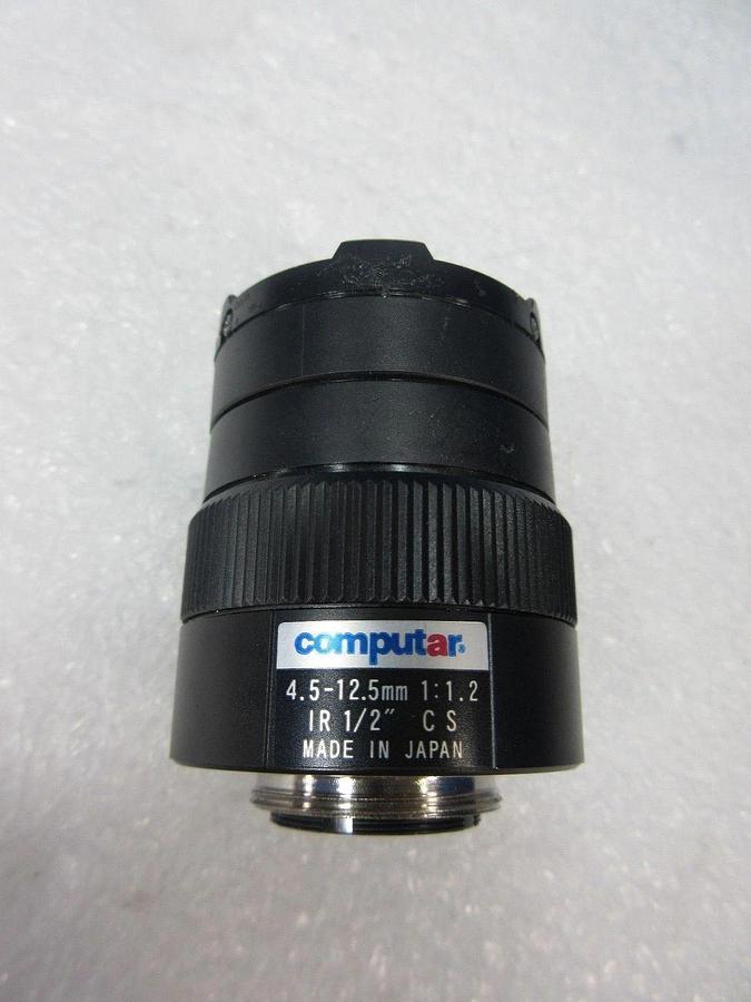 Used Watec WAT-902H2 Supreme CCD Camera with Computar H3Z4512CS-IR Lens & Cables Used