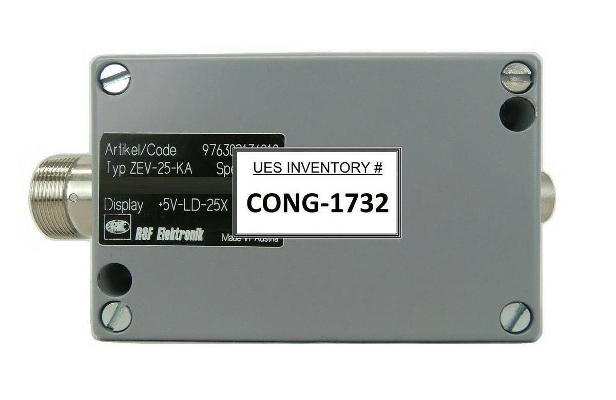 Used RSF Elektronik 976302136010 Converter ZEV-25-KA +5V-LD-25X Working Spare