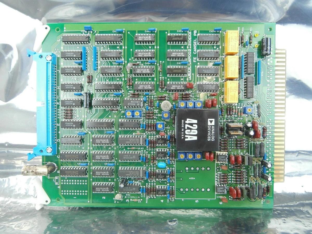 Used JEOL AP002210(00) Processor Board PCB Card FE CANSEL PB TN JSM-6400F Used