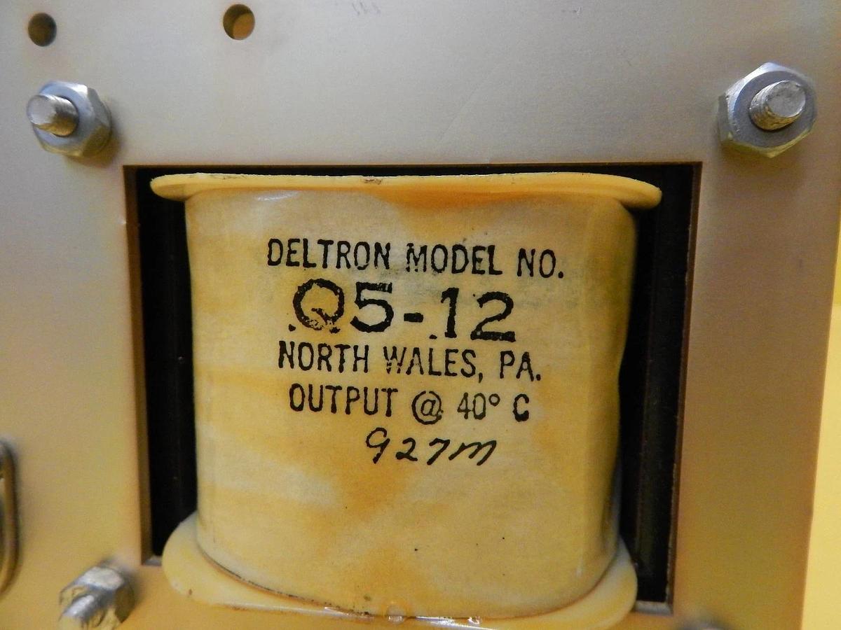 Deltron Q5-12.0 Linear DC Power Supply MRC Materials Research 1010210 New