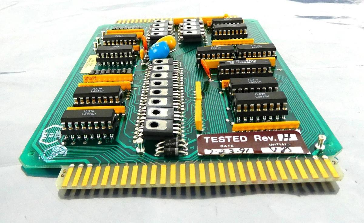 Used Varian H0135001 Dose Process Interface & DC Drivers PCB H0136002 Working Spare