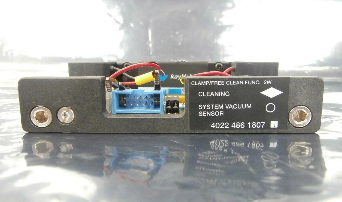 Used KV Automation 4022.486.18071 Pneumatic PCB Card CLAMP/FREE CLEAN FUNC. 2W Spare