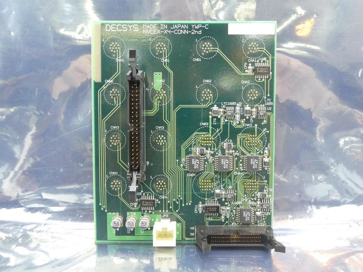 Used DECSYS NVCEX-X4-CONN-2nd Camera Controller Interface Panel PCB Nikon NSR Working