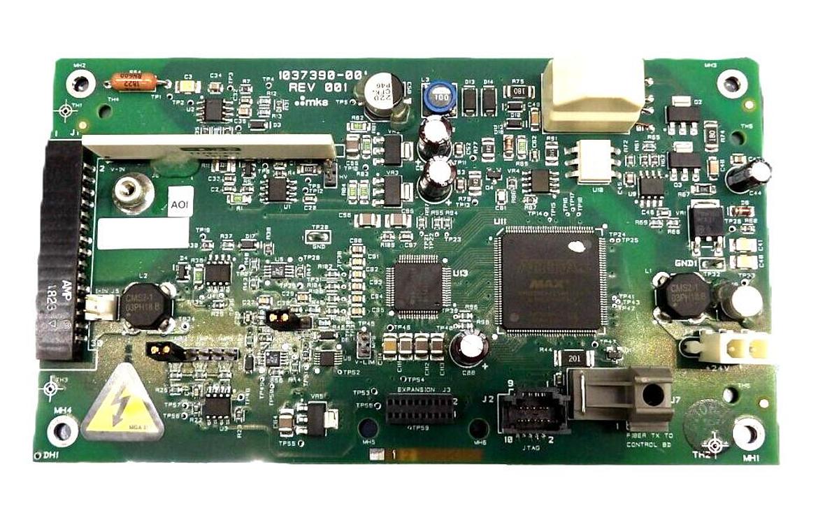 Used MKS Instruments 1037390-001 Control PCB Optima RPG Series RPG-100Z Working Spare