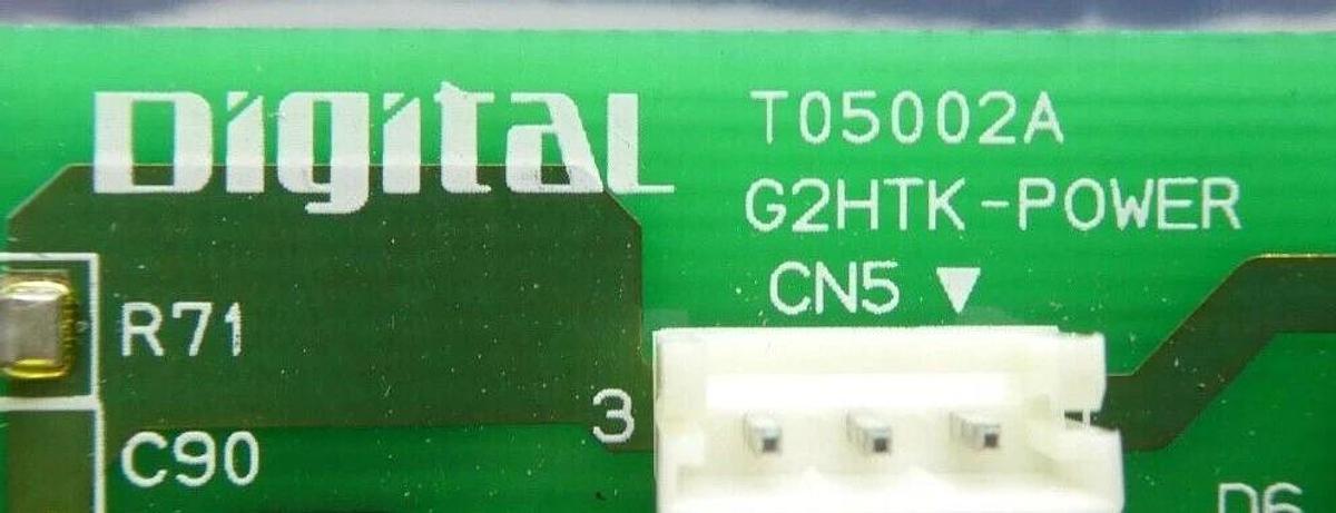 Used Digital Sharp T05002A Display PCB G2HTK-POWER 6" Working Surplus