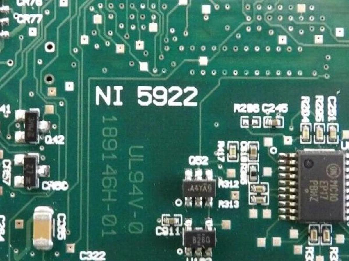 Used National Instruments 192098D-02 24-Bit Digitizer PCB Card NI PXI-5922 Working