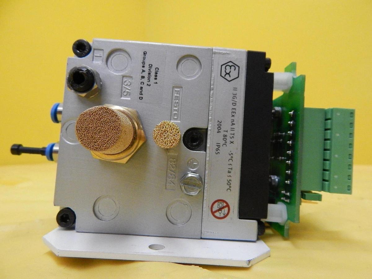 Used Festo CPV10-GE-MP-4 4-Port Pneumatic Manifold CPV-10-VI Used Working