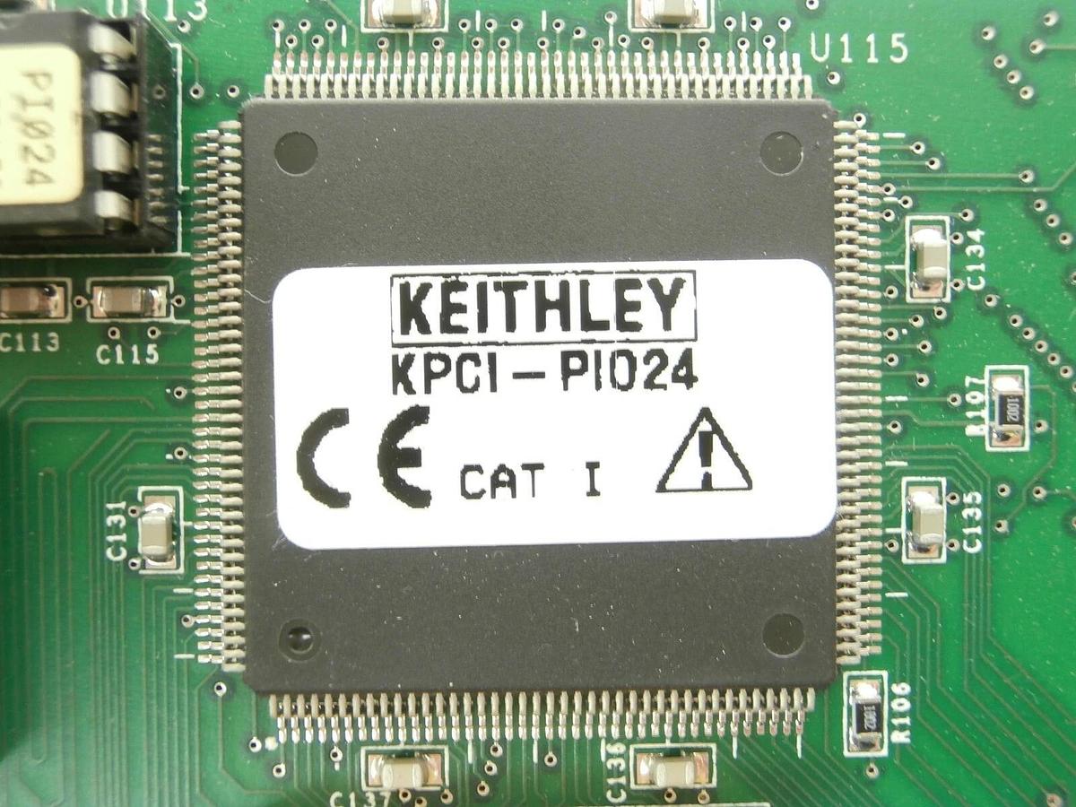 Used Keithley Instruments KPCI-PIO24 Data Acquisition PCB Card PIO24 Working Spare