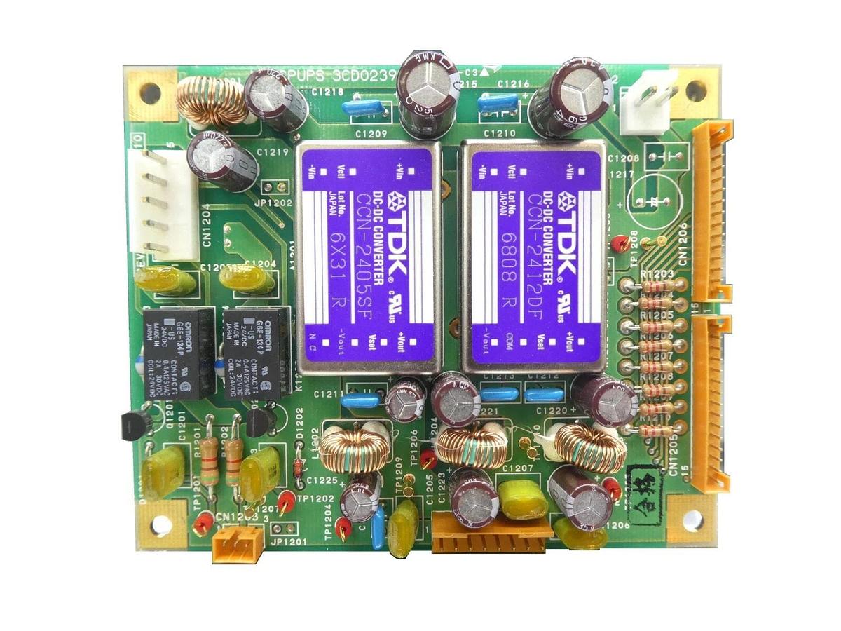 Used Hitachi Kokusai Denki 3CD02390 DC/DC Board PCB MTRCPUPS Mikro Sonic Working