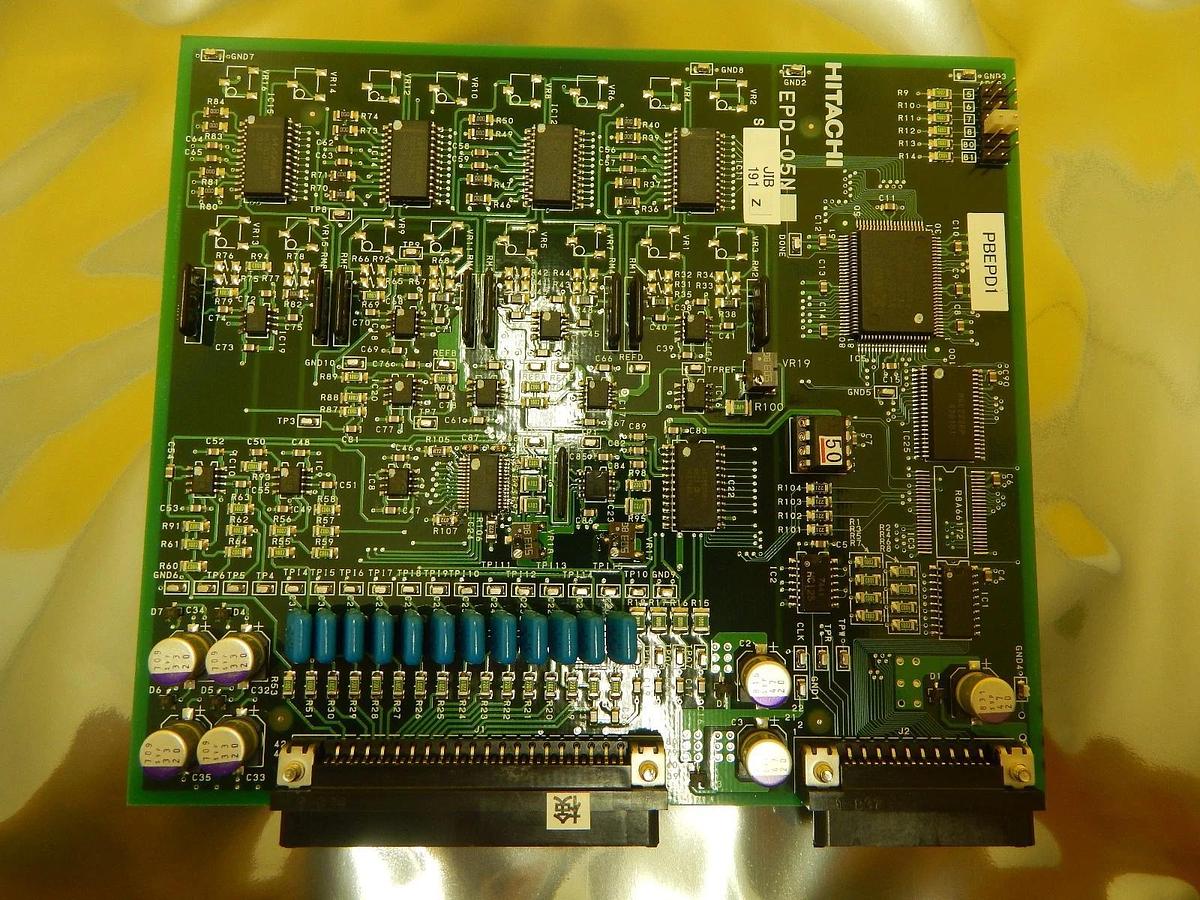 Used Hitachi EPD-05N Digital to Analog Converter PCB Card Working Surplus