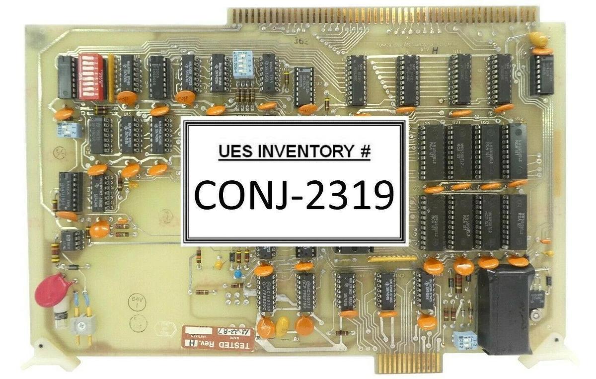 Used Varian Semiconductor VSEA D-F3831001 Power Fail/RTC PCB Card Rev. H Working