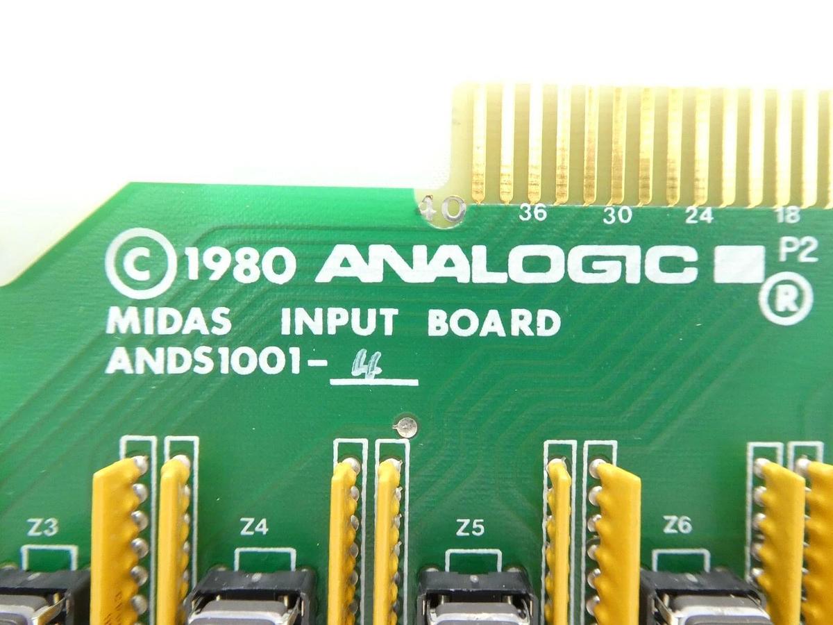 Refurbished Analogic ANDS1001-4 32 Channel MUX ADC PCB Card Varian F9092004 OEM Refurbished