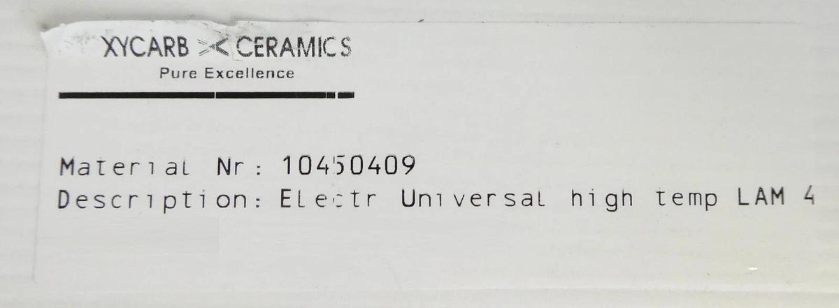 Lam Research 10450409 Electrode Universal High Temp Shower Head XYCARB New Spare