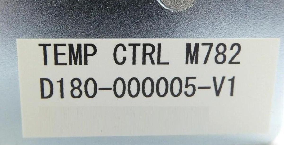 Used TEL Tokyo Electron D180-000005-V1 Temperature Controller Model 782 Working Spare