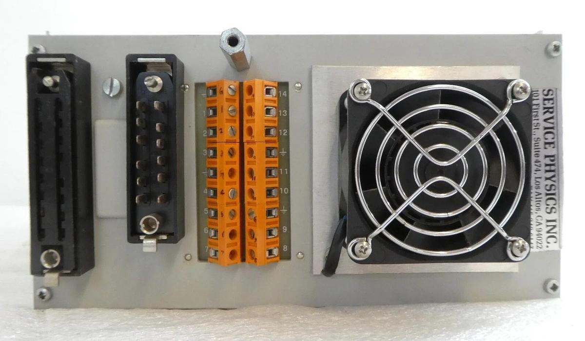 Used TCP 300 Pfeiffer PM C01 259 Turbomolecular Pump Power Supply Working Surplus