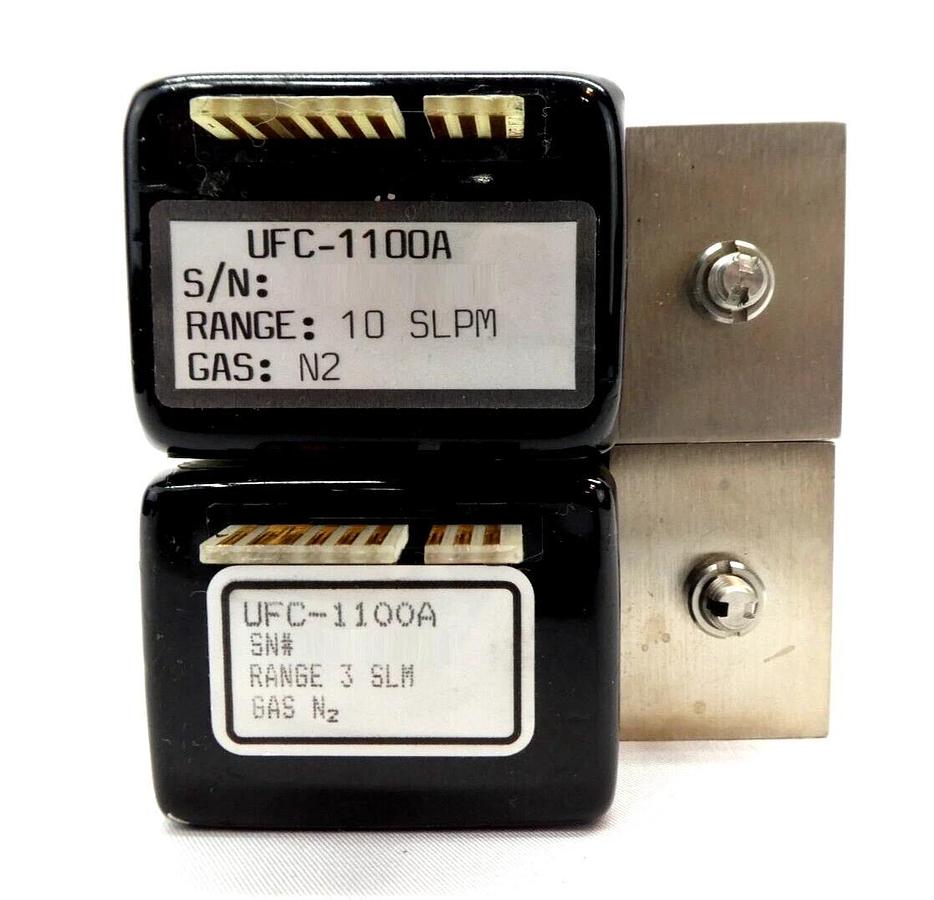 Used UNIT Instruments UFC-1100A Mass Flow Controller MFC N2 CHF3 HCl CF4 Untested