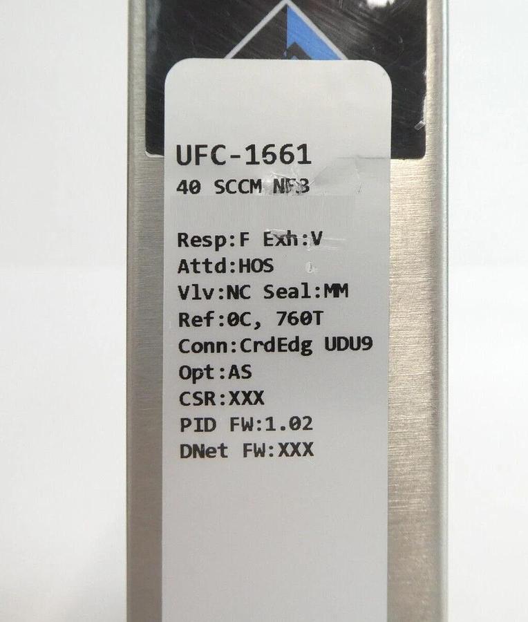 Refurbished Celerity UNIT UFC-8160 UFC-1661 Mass Flow Controller MFC Lot of 7 Refurbished
