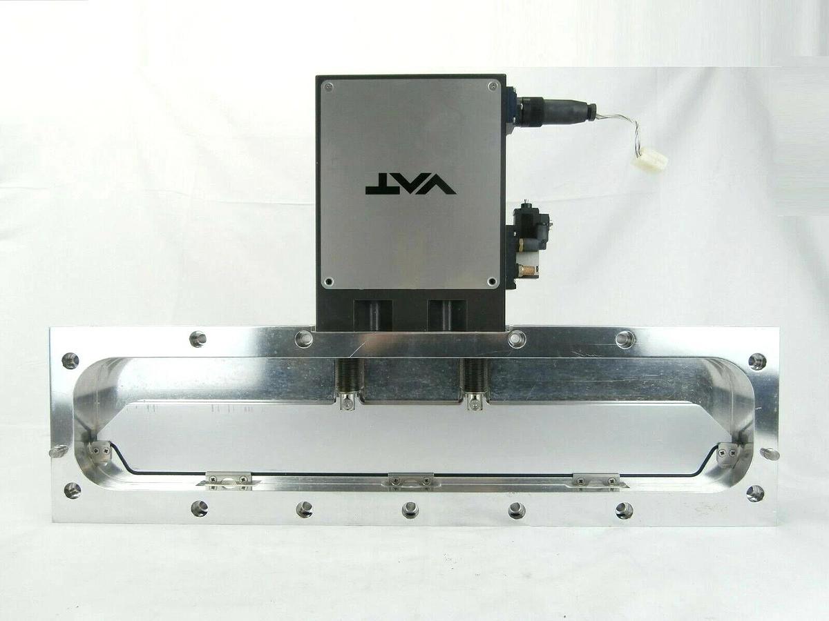 Used VAT 0200X-CA44-1001 Pneumatic Slit Valve Plasma-Therm Clusterlock 7000 Spare
