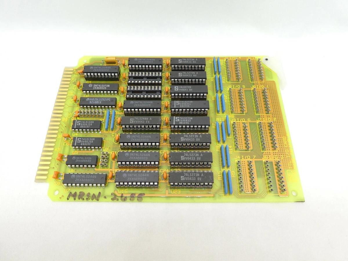 Used PL Pro-Log 7604A-S587 TTL I/O PCB Card Lam Research 810-001314-001 Working Spare