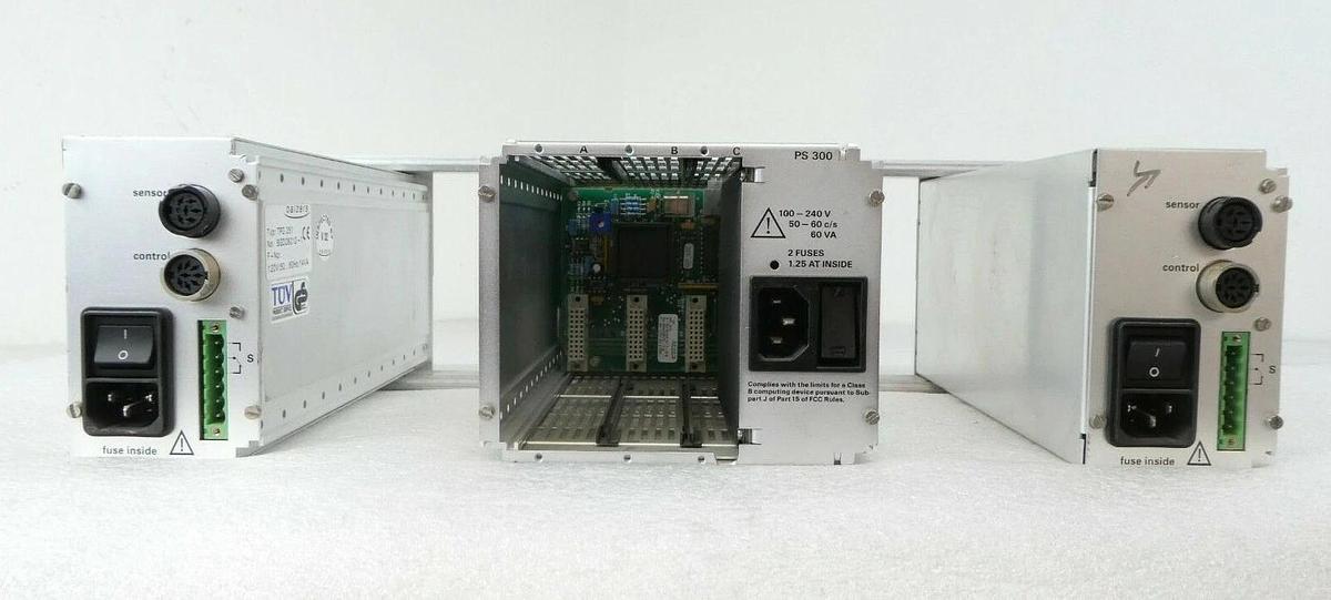 Used Balzers TPG Vacuum Controller Rack TPG 300 TPG 251 TEL Tokyo Electron Working