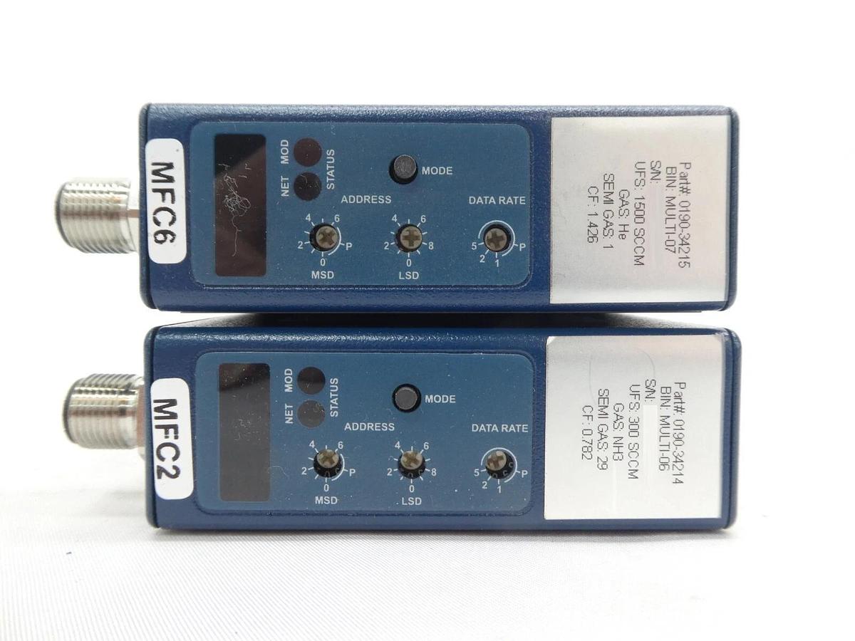 Used Aera PI-98 Series Mass Flow Controller MFC Reseller Lot of 9 Working Surplus