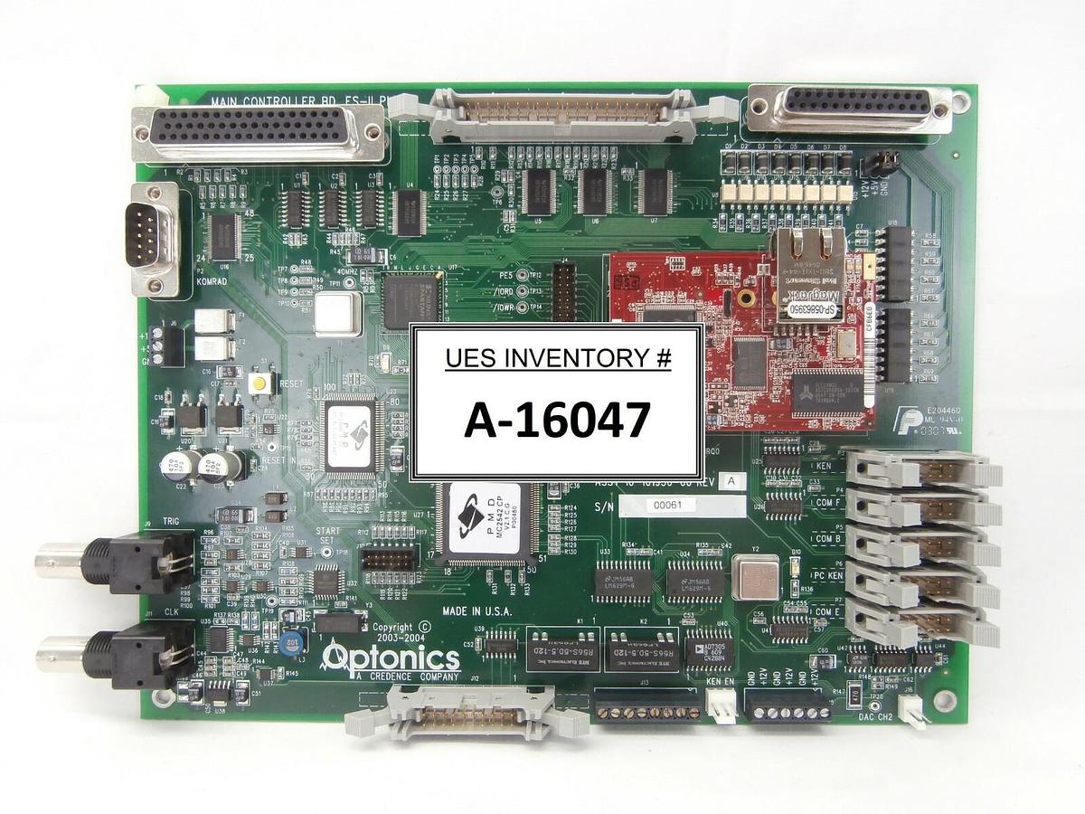 Used Optonics 10-101930-00 Main Controller Board PCB ES-II PLUS Credence Working