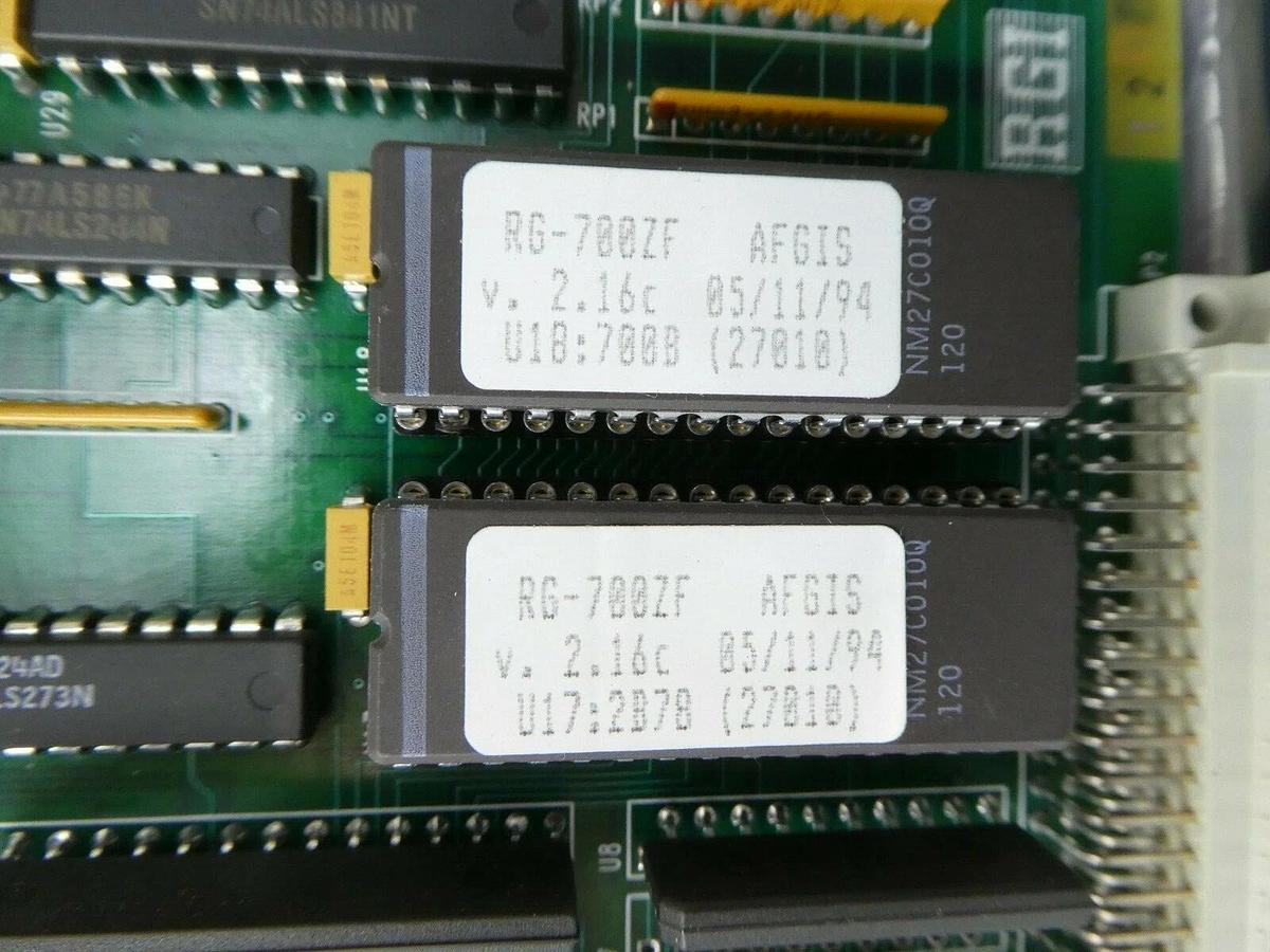 Used RGI Raster Graphics 51291 Processor PCB Card RG-700 6000700-09A Bio-Rad Q7 Spare