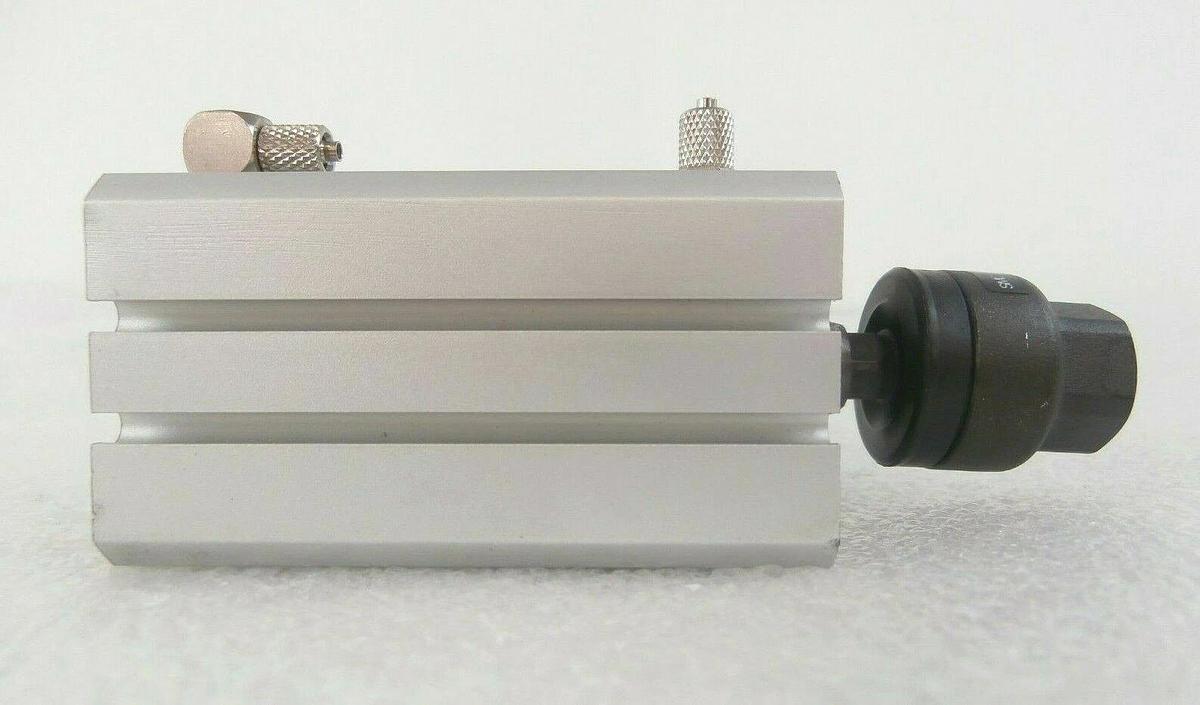 Used SMC CQSB25-50D-XB9 Cylinder with JB25-6-100 TEL 024-012244-1 ACT12 Working Spare