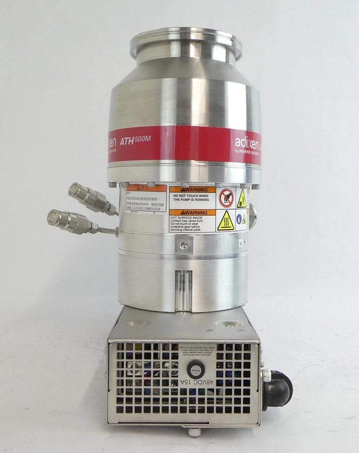 Used ATH 500M Pfeiffer Vacuum V13121B6 Turbomolecular Pump Turbo w/PS Working Surplus