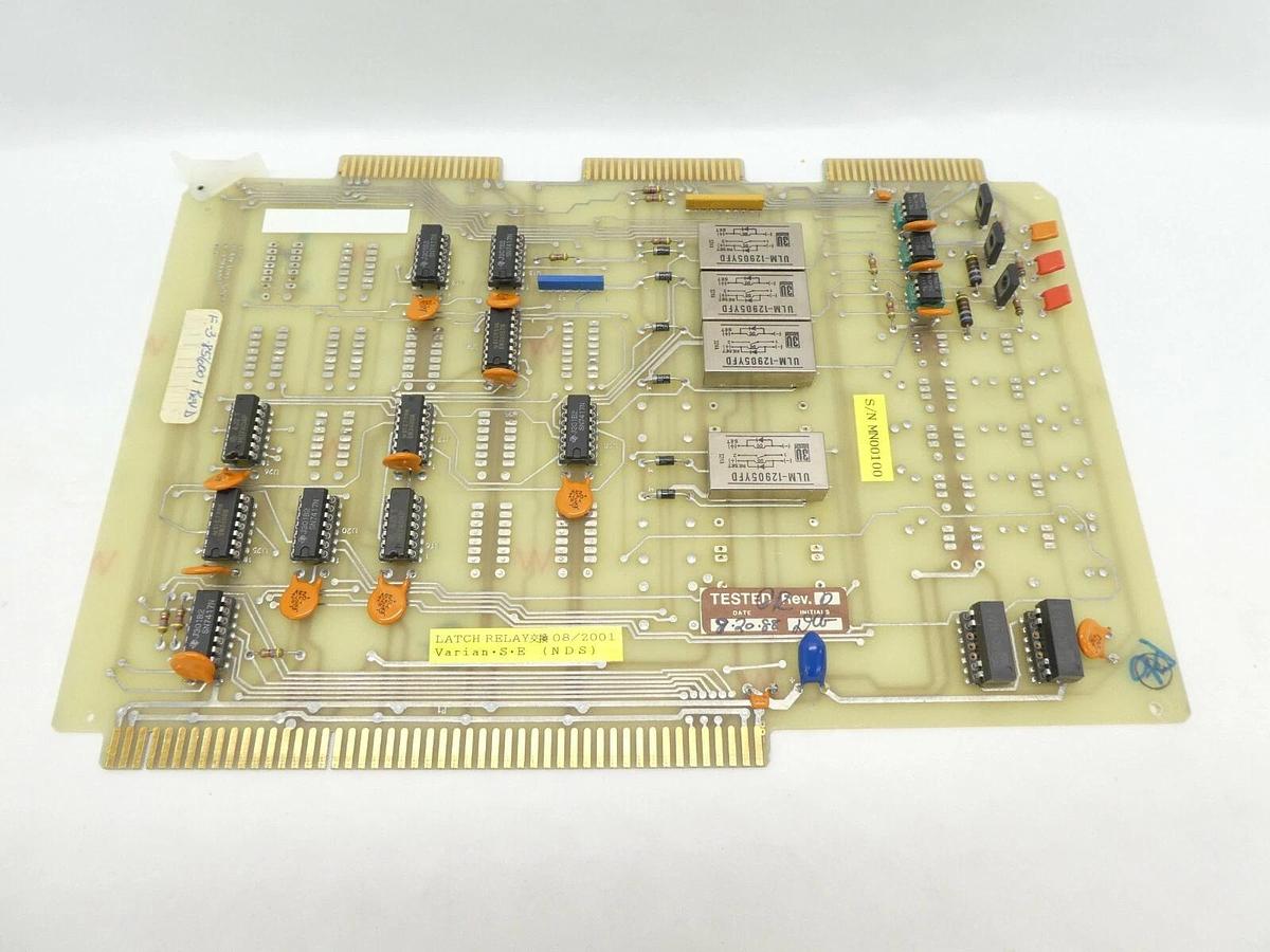Used Varian Semiconductor VSEA D-F3856001 Beam Line Logic Board PCB Card Rev. D Spare