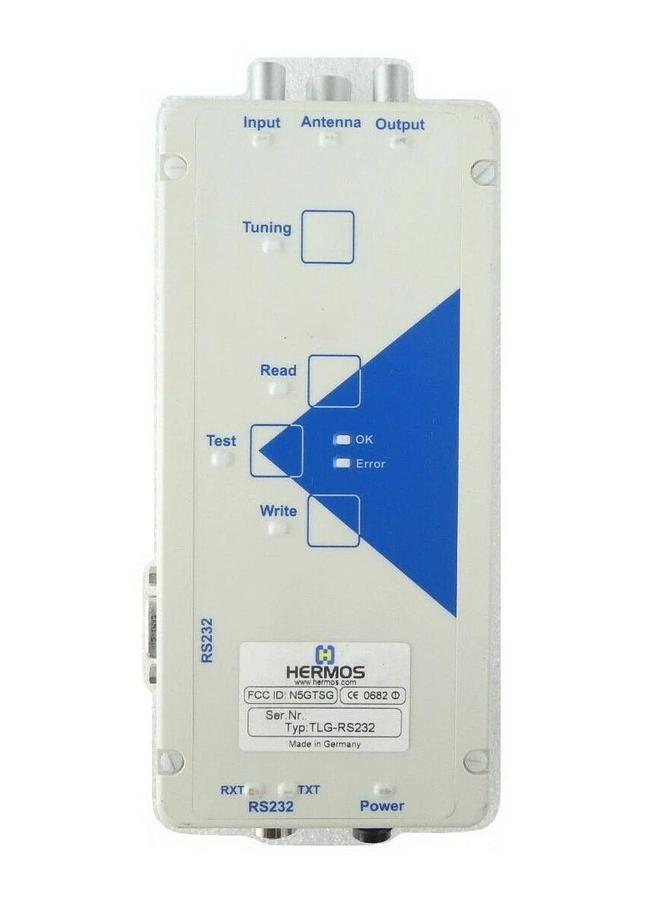 Used Hermos TLG-S1-1000-S0-00EB Transponder Reader SECS-I TLG-RS232 AMAT Working
