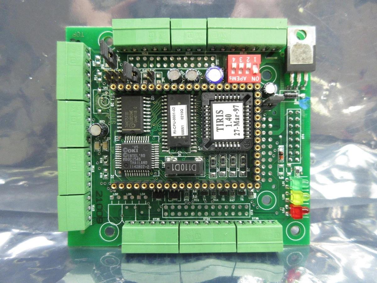 Used Tiris RI-CTL Reader Control Module Board PCB RI-CPU-0001-02 NSR System Used