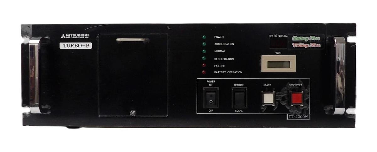 Used FTI-2200W-T6 Mitsubishi Turbomolecular Pump Controller FT-2200W Working
