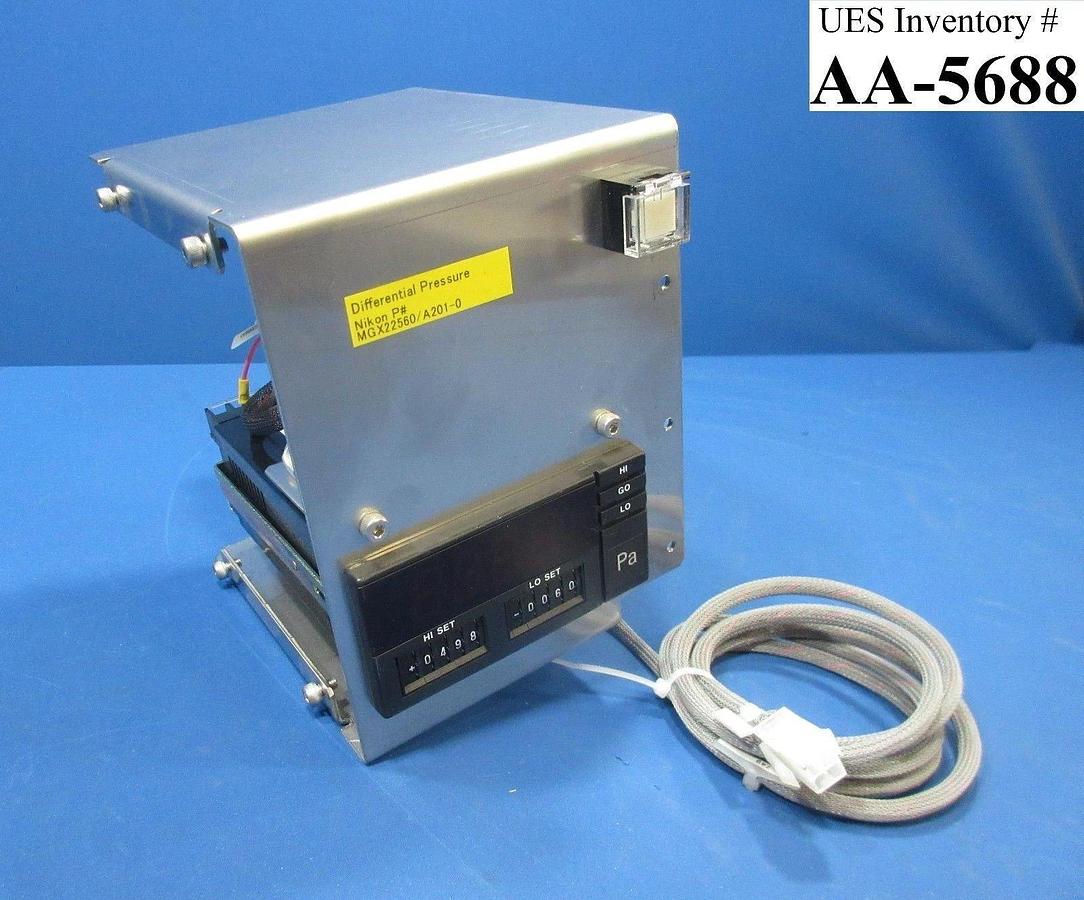 Used Nikon MGX22560/A201-0 Differential Pressure Meter Used Working