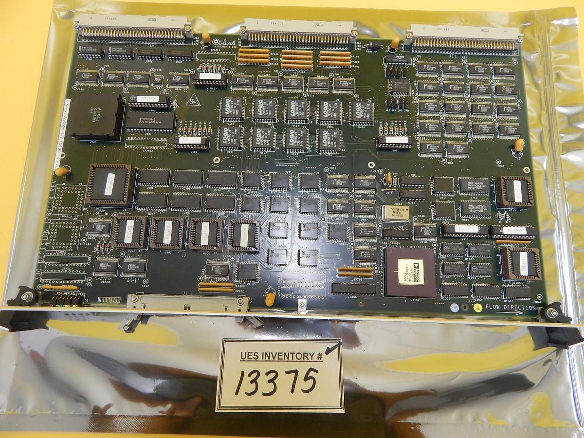 Used Orbot Instruments 4000172 WF 730-DECISION IDDH 1280114 PCB Card AMAT WF 720 Used