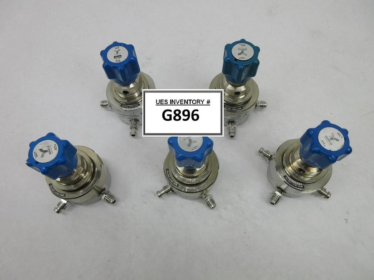 Used Parker 45400116 Regulator Valve SQ140E303PXFSMMMPM Veriflo Lot of 5 Used Working